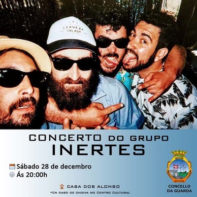Concerto de Indie Rock a cargo do grupo Inertes este sbado na Guarda