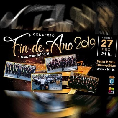 Este venres celbrase o Concerto de Fin de Ano no Teatro Municipal de Tui
