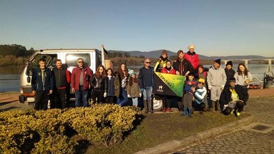 Atletas cerveirenses incentivam -a correr- contra a poluio do rio Minho