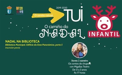 Contacontos para bebs este xoves na Biblioteca Municipal de Tui dentro das actividades de Nadal