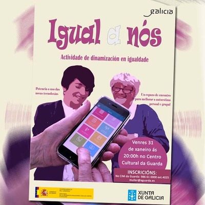 Este venres A Guarda acolle a actividade de dinamizacin en igualdade -Igual a ns-