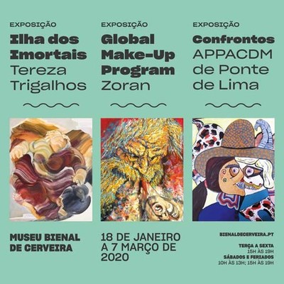 FBAC arranca programa 2020 com exposies -Ilha dos Imortais-, -Global Make-Up Program- e -Confrontos- 
