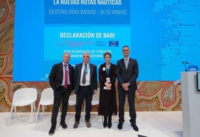 Las nuevas rutas n�uticas del destino R�as Baixas - Alto Minho marcaron presencia en FITUR 2020