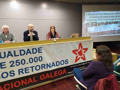 O Colectivo de Emigrantes Retornad@s do Baixo Mio: case 7 anos de loita e non deixa a ra 