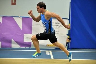 Sergio Rodr�guez se coloca como 2� atleta gallego de la historia en los 200 metros en pista cubierta