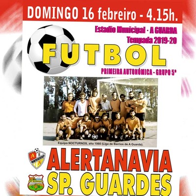 O Sporting Guards recibe este domingo na Sangria ao AlertaNavia