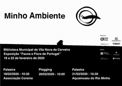 Exposio, palestra e plogging do a conhecer a fauna e flora de Portugal