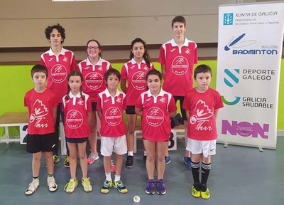 Fantstica jornada la de este sbado en Ourense para el Club Bdminton Tui en el Campeonato Autonmico Gallego Sub9 y Sub19.