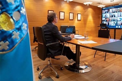 Feijo traslada a Pedro Snchez que a unidade, a lealdade e a coordinacin de Galicia co Goberno de Espaa est garantida