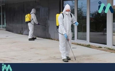 Axentes Ambientais da Xunta de Galicia desinfectan o Centro de Sade de Oia
