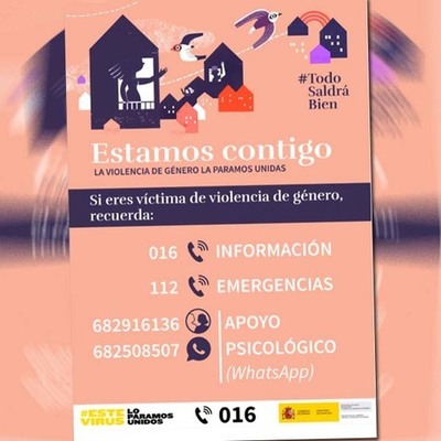 Javier Losada explica que el plan de contingencia contra la violencia de gnero incluye apoyo psicolgico por Whatsapp