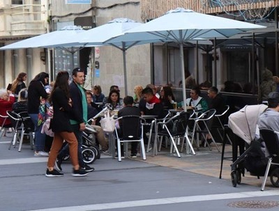 O concello da Guarda eliminar a taxa de terrazas para o 2020