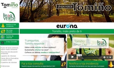 O novo servizo de comunicacin de incidencias a travs dunha App, rexistra 444 notificacins en Tomio en 2 meses de funcionamento
