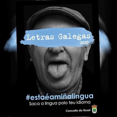 O Rosal saca a lingua polo Da das Letras Galegas