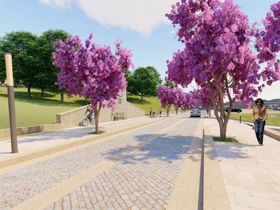 Avenida de Cristelo em Valena do Minho vai Ganhar Ciclovia e Nova Imagem