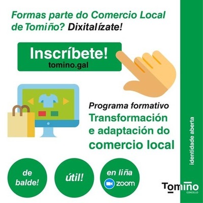 Tomio pon en marcha un programa formativo para a transformacin estratxica e dixital do comercio local