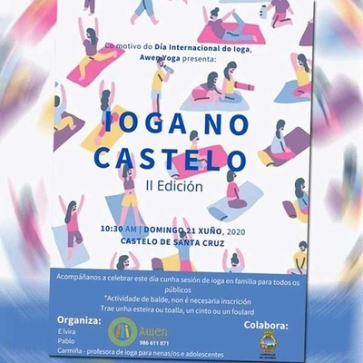 A Guarda celebra o D�a internacional do Ioga coa segunda edici�n de -Ioga no Castelo-