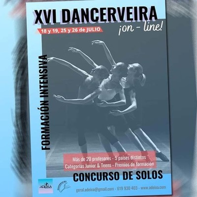 DANCERVEIRA 2020 abre inscries para Maratona de Workshops online e Concurso a Solos 