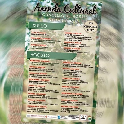 Continan no Rosal as actividades ao aire libre da programacin de vern