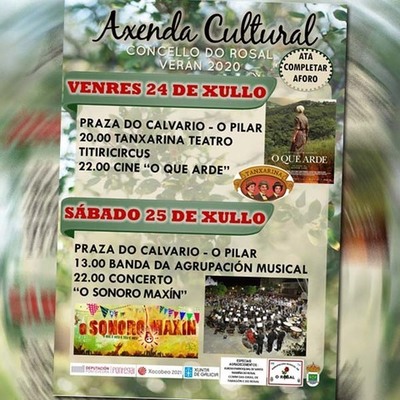 O Rosal celebra as festas do Pilar con msica e un espectculo para toda a familia