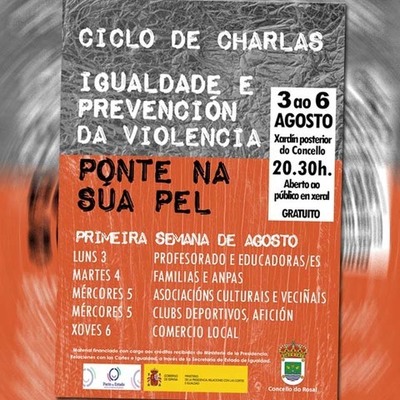 -Ponte na sa pel- para concienciar sobre igualdade e prevencin de violencia de xnero no Rosal
