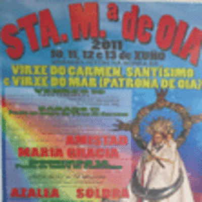 FESTAS VIRXE DO CARMEN, SANTSIMO E VIRXE DO MAR EN STA. MARA DE OIA 10-13 XUO 2011