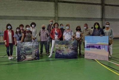 Cinco mulleres acaparan os premios do 8 Certame de pintura ao aire libre Antonio Fernndez