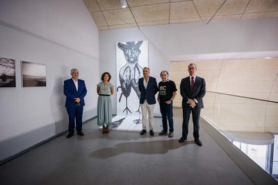 Secretria de Estado do Turismo de visita  XXI Bienal Internacional de Cerveira