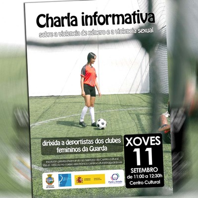 Charla sobre a violencia de xnero e a violencia sexual dirixida a deportistas da Guarda