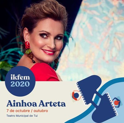 Ainhoa Arteta, primera confirmacin del Festival IKFEM 2020 en colaboracin con Afundacin