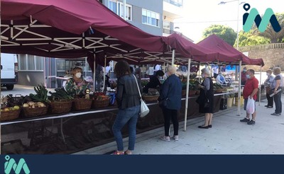 Este sbado arranca de novo o mercadillo semanal dos sbados na Alameda da Guarda