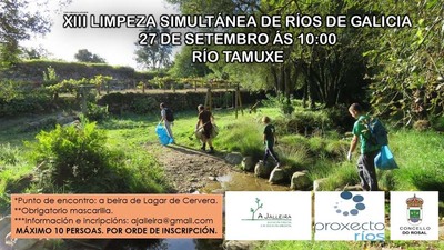O Rosal smase  XIII Limpeza simultnea de ros en Galicia