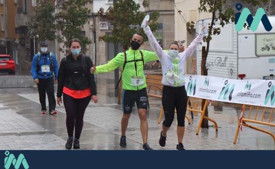 Especial - Ms de una treintena de participantes desafiaron a la lluvia en la primera etapa de La Icnica