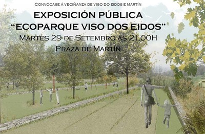 O Concello presenta este martes  vecianza o proxecto do Ecoparque Viso dos Eidos