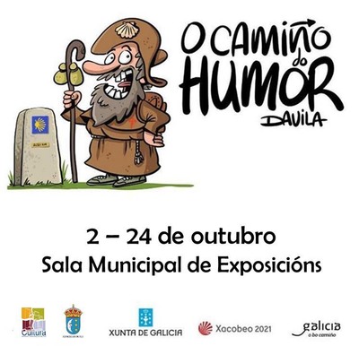 -O Camio do humor- con vietas de Dvila dse cita na Sala Municipal de Exposicins de Tui
