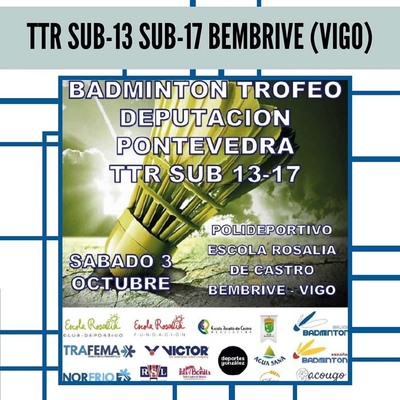 El Club Bdminton Tui vuelve a la competicin este fin de semana