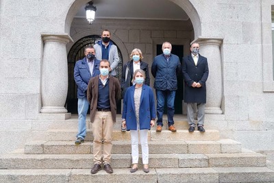 A Delegada territorial da Xunta en Pontevedra, Mara Lusa Pieiro, realiza unha visita institucional a Tui
