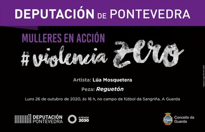 Mulleres en Accin Violencia Zero trae  Guarda a accin -Reguetn- de La Mosquetera