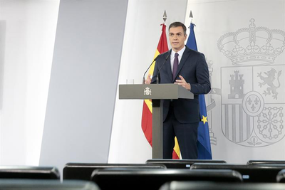 Pedro Snchez: "Queremos y debemos evitar recurrir a un nuevo confinamiento domiciliario