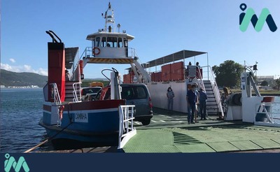 Ferryboat interrompe travessias no perodo em que o Governo proibiu a circulaao entre concelhos