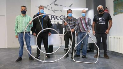 Armadores de A Guarda disean un dispositivo para salvar la vida de las tortugas marinas