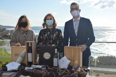 Tres empresas de Baixo Mio se unen para ofrecer una Navidad con sabor a mar 