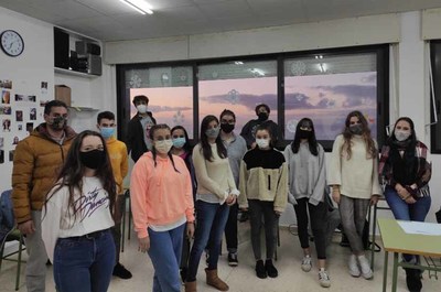 A OMIX de Tomio, un referente para o alumnado do IES 1 de Marzo de Baiona
