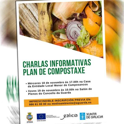 A Guarda da coecer esta semana o Plan de Compostaxe con das charlas