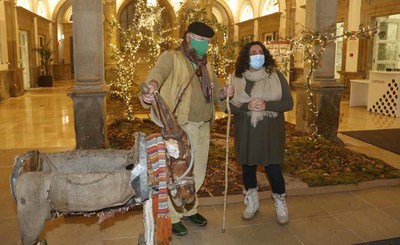 O Apalpador percorrer a provincia adaptado  Covid para felicitar o Nadal  rapazada e poer en valor a lingua galega, a natureza e a boa alimentacin    