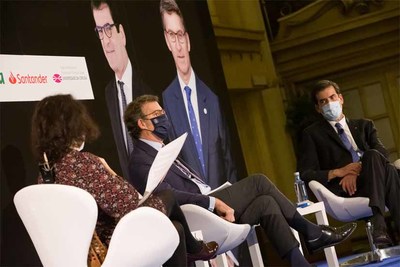 Feijo destaca el carcter estratgico del Corredor Atlntico y la conexin de Galicia con Portugal para la Eurorregin