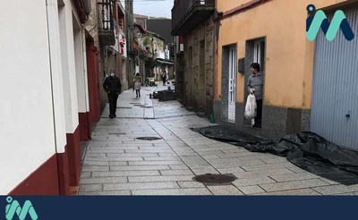 Rematan as obras de mellora da Ra Calvario na Guarda