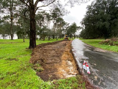 O Concello comeza as obras de recuperacin de hbitats naturais no espazo Rede Natura nas Eiras