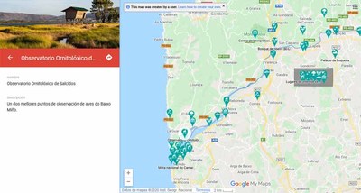 Mis de medio cento de atractivos naturais do Ro Mio transfronteirizo, a golpe de clic