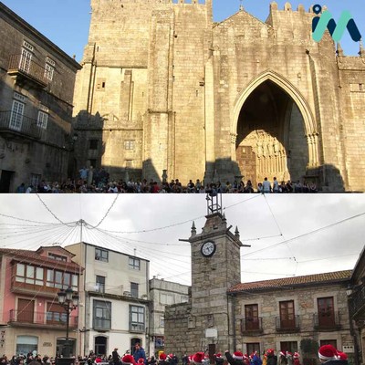 La Catedral de Tui y la Torre del Reloj de A Guarda se iluminarn esta semana con -Enciende el Xacobeo-